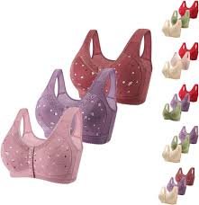 Lot de 3 Soutiens-Gorge Push-up Sans Fil Anti-affaissement