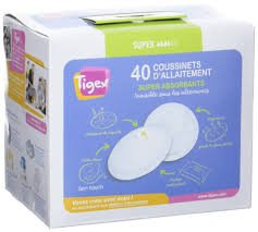 Tigex - 40 Coussinets d'Allaitement Ultra Absorbants