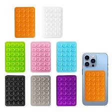 XdealCozyxc : Lot de 8 coques en silicone adhésives pour téléphone