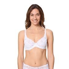 Soutien-Gorge Armatures Flower Elegance Blanc 90B