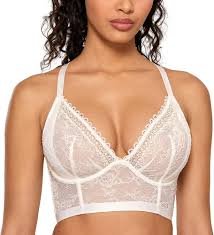 Soutien-Gorge Dentelle Plunge X-Back DOBREVA pour Femme