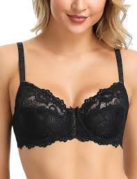 Soutien-Gorge Dentelle Échancré Wingslove - Noir 85C